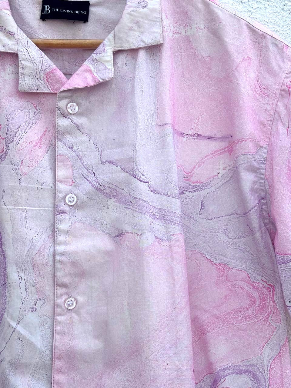 pink marble shirt